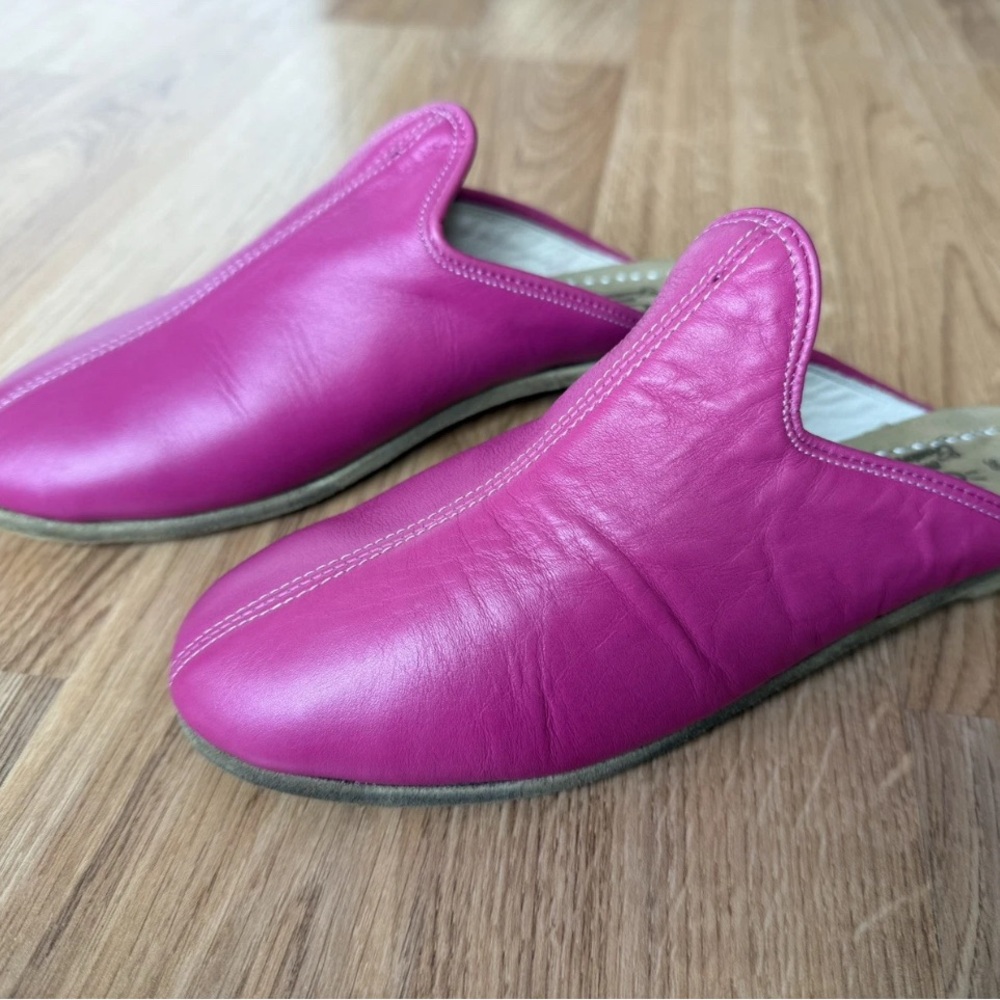 Sabah Condesa Pink Baba slip on mule 7/7.5